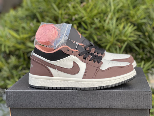 Original version_ Air Jordan 1 Low _MOCHA Brown_ low-top small inverted hook goods number_ DC6991-200_ full code shipment 36--46-67063bd9